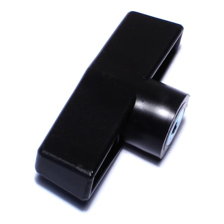 Midwest Fastener 1/4"-20 x 2-1/2" Black Plastic Coarse Thread Thru-Hole Bar Knobs 3PK 78081